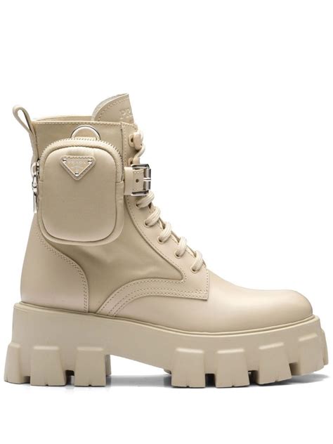 prada slouch combat boots|prada boots for women.